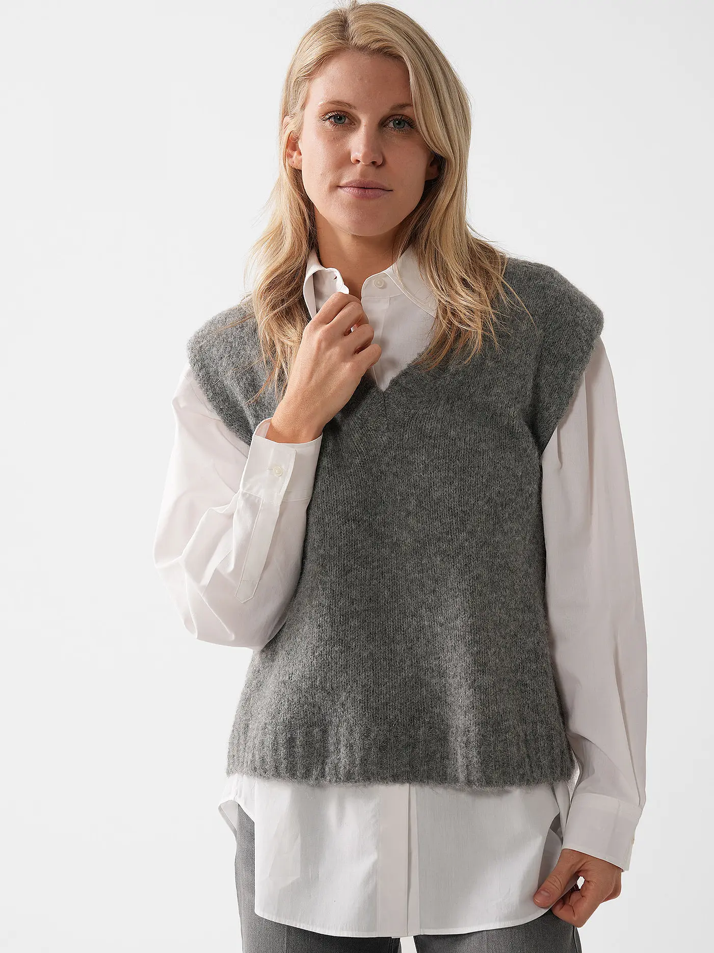 OPUS | Pullunder PILOM | grau