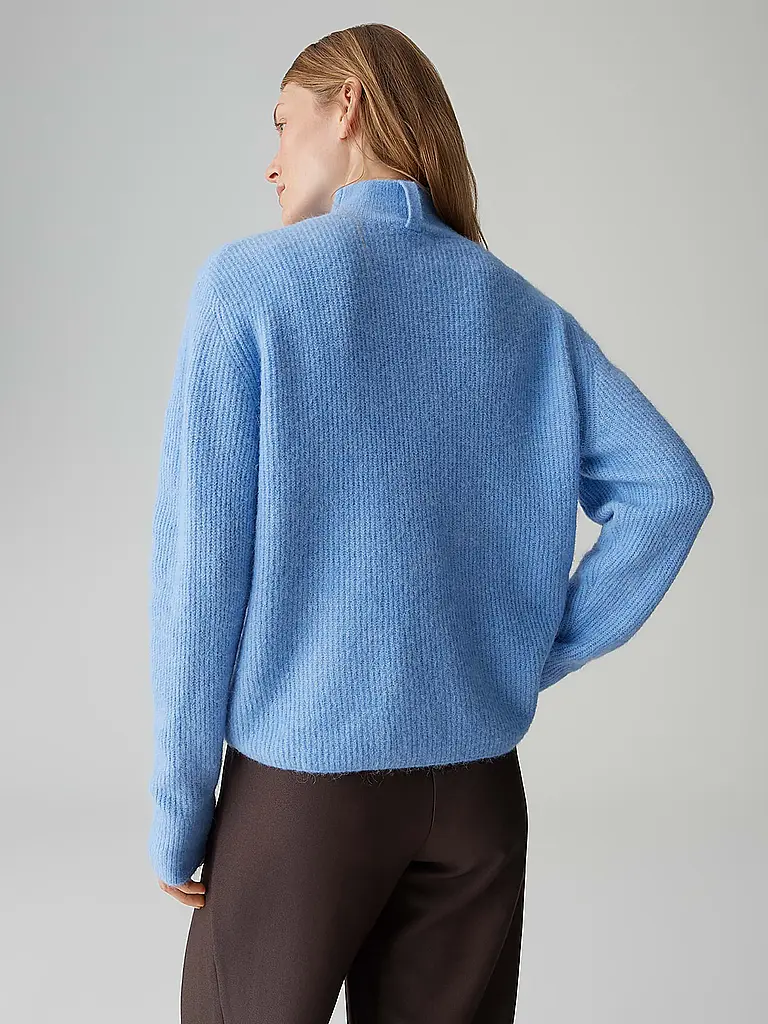 OPUS | Rollkragenpullover PARF | Blau