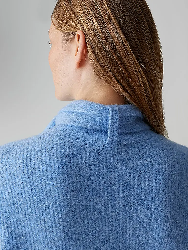 OPUS | Rollkragenpullover PARF | Blau