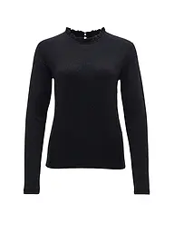 OPUS | Rollkragenpullover SANBA | Schwarz