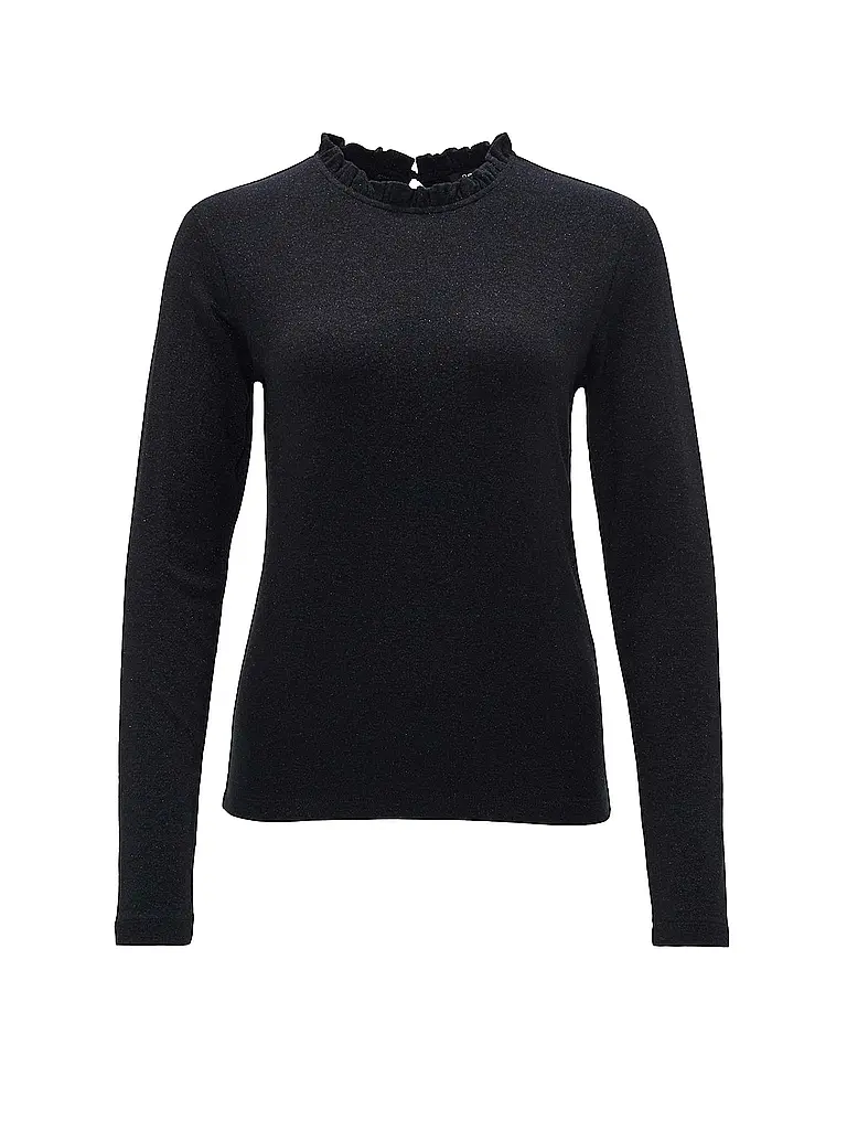 OPUS | Rollkragenpullover SANBA | Schwarz