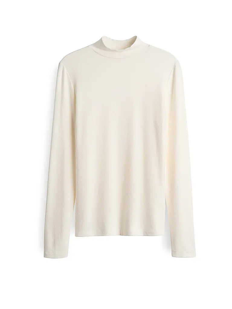 OPUS | Rollkragenpullover SIKLINE | weiss