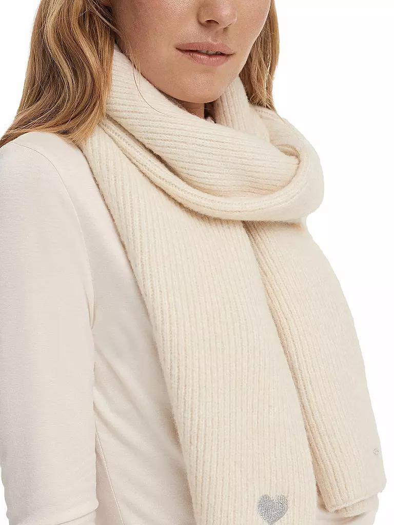 OPUS | Schal Afine  | creme