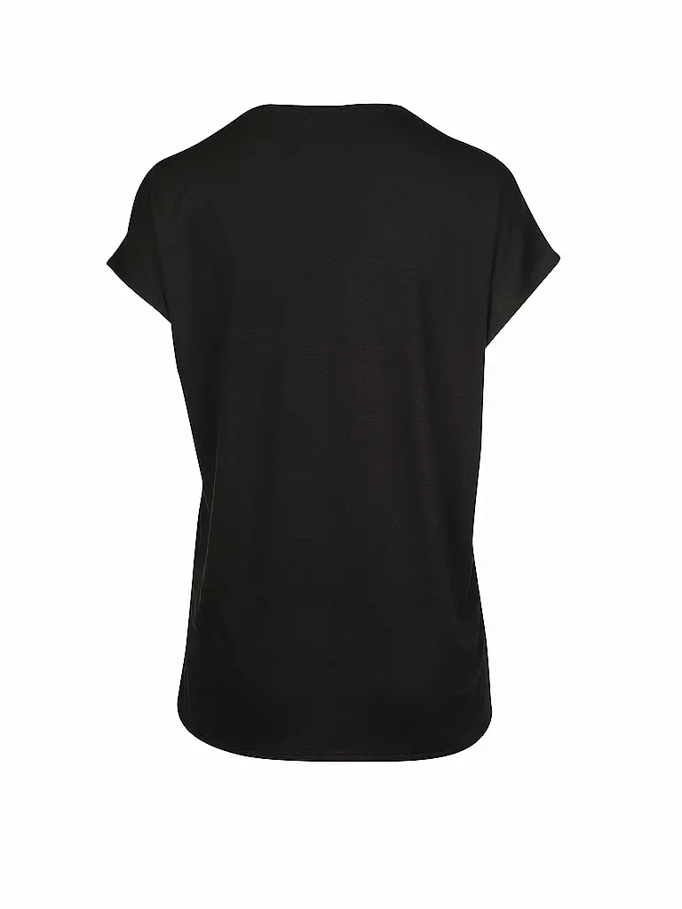OPUS | Shirt "Seomi Print" | schwarz