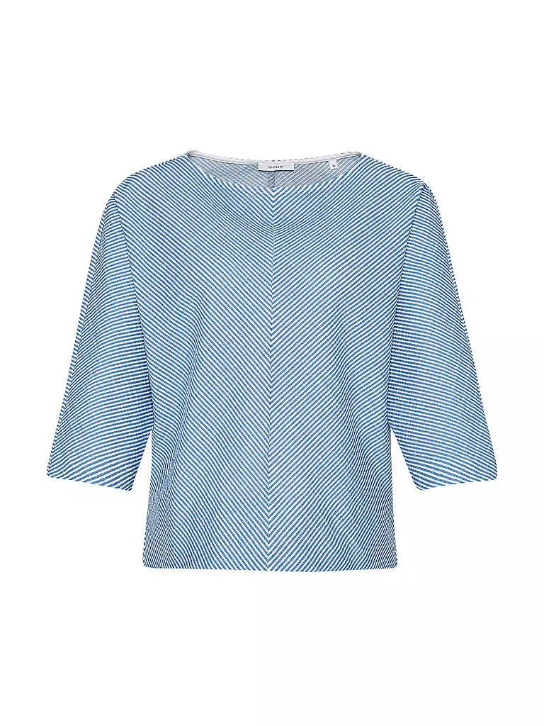 OPUS | Shirt SUNI | blau