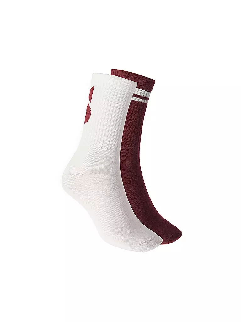 OPUS | Socken 2er Pkg. YENNIS LANE cassis | dunkelrot
