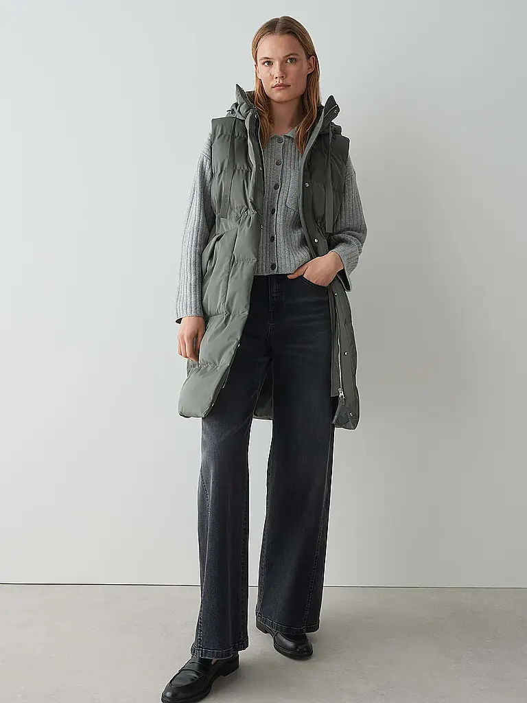 OPUS | Steppgilet WALMA | grau