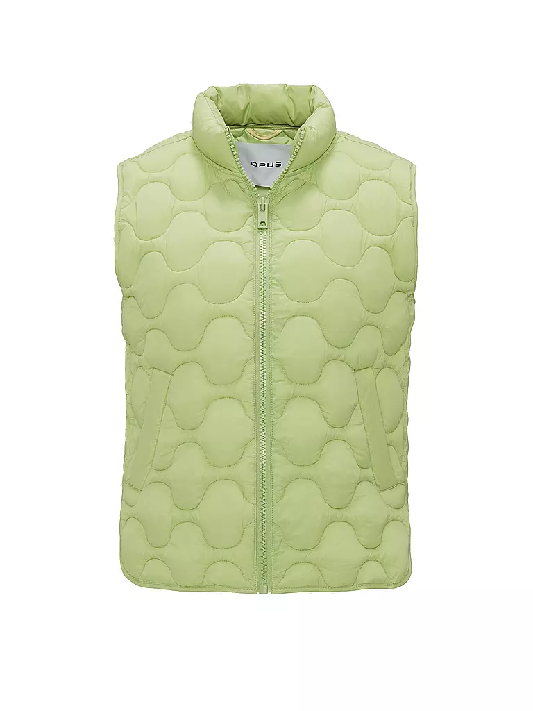 OPUS | Steppgilet WELINO | grün