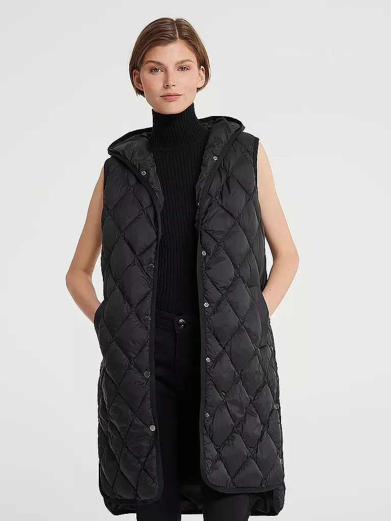 OPUS | Steppgilet WIAMANT | schwarz