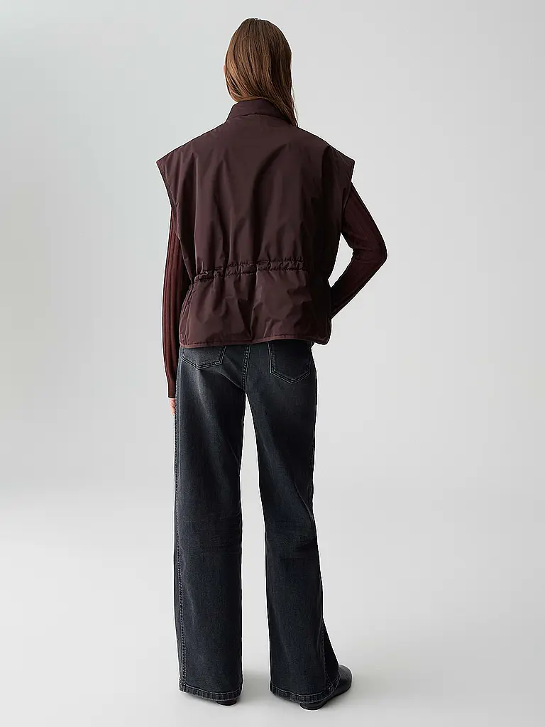 OPUS | Steppgilet WINEMA | beere