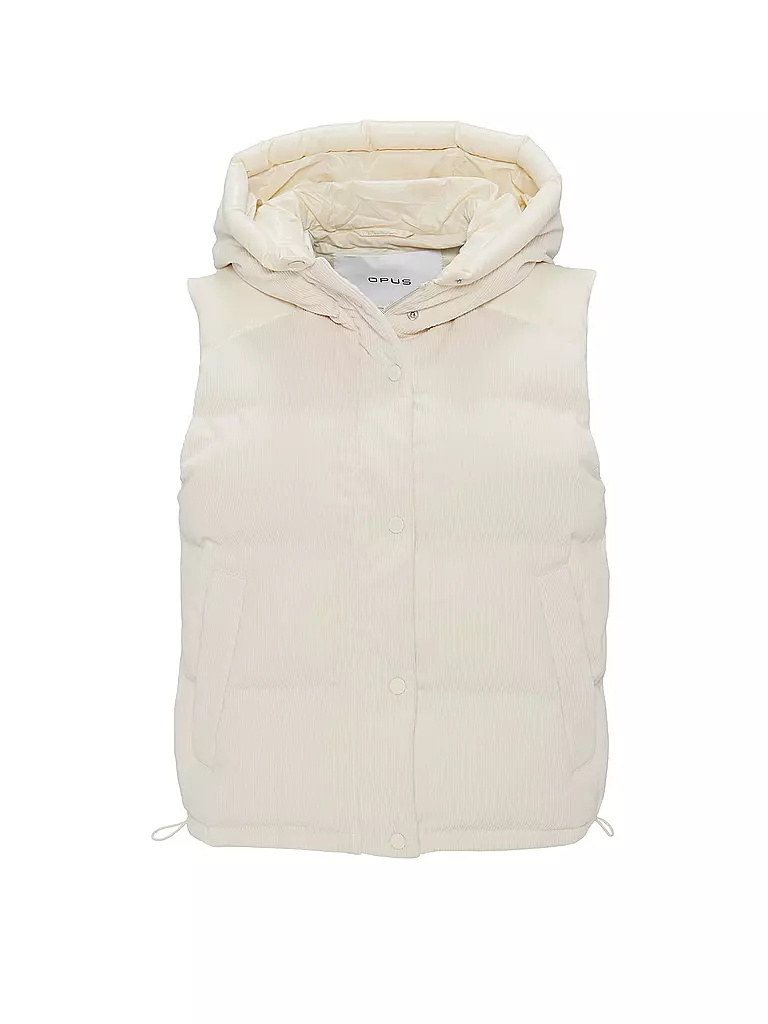 OPUS | Steppgilet WOLMA | creme