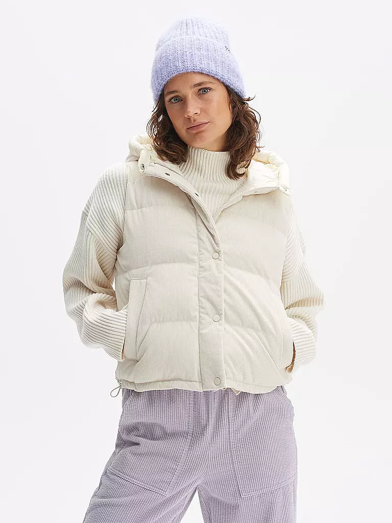 OPUS | Steppgilet WOLMA | creme