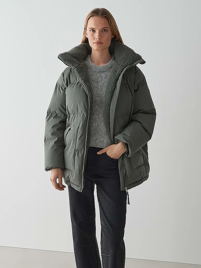 OPUS | Steppjacke HILEEN | Grau