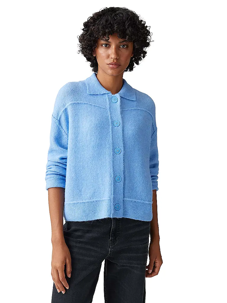 OPUS | Strickjacke DANEKE | Hellblau