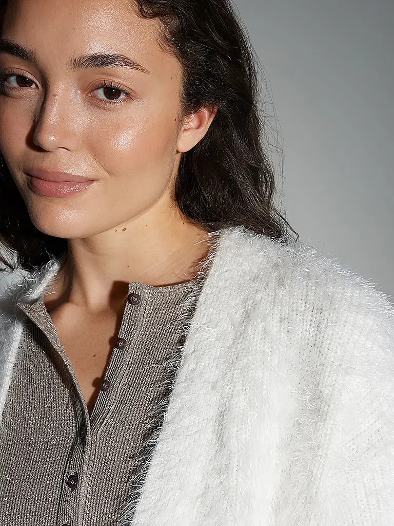 OPUS | Strickjacke DEDER | Creme