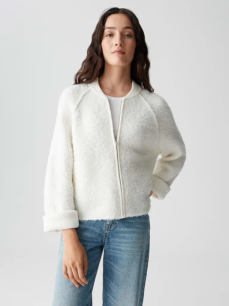 OPUS | Strickjacke DELNY | creme
