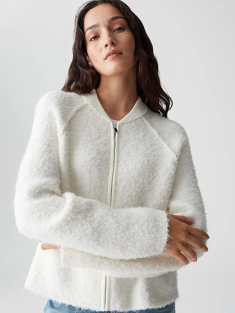 OPUS | Strickjacke DELNY | creme