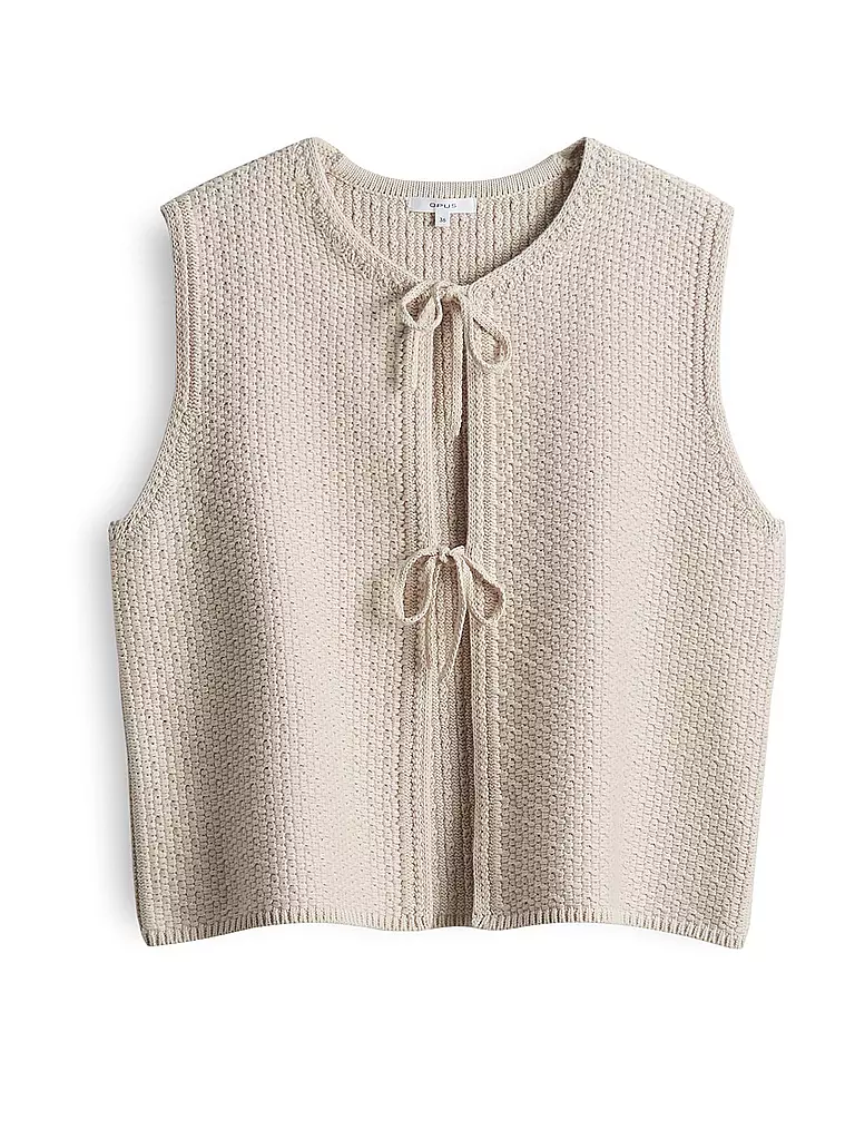 OPUS | Strickjacke DEMILI | creme