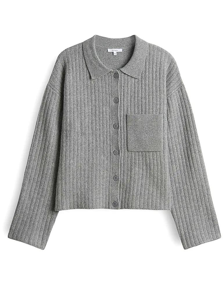 OPUS | Strickjacke DINKINE | grau
