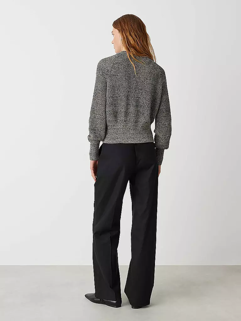 OPUS | Strickjacke DOLPINE | schwarz