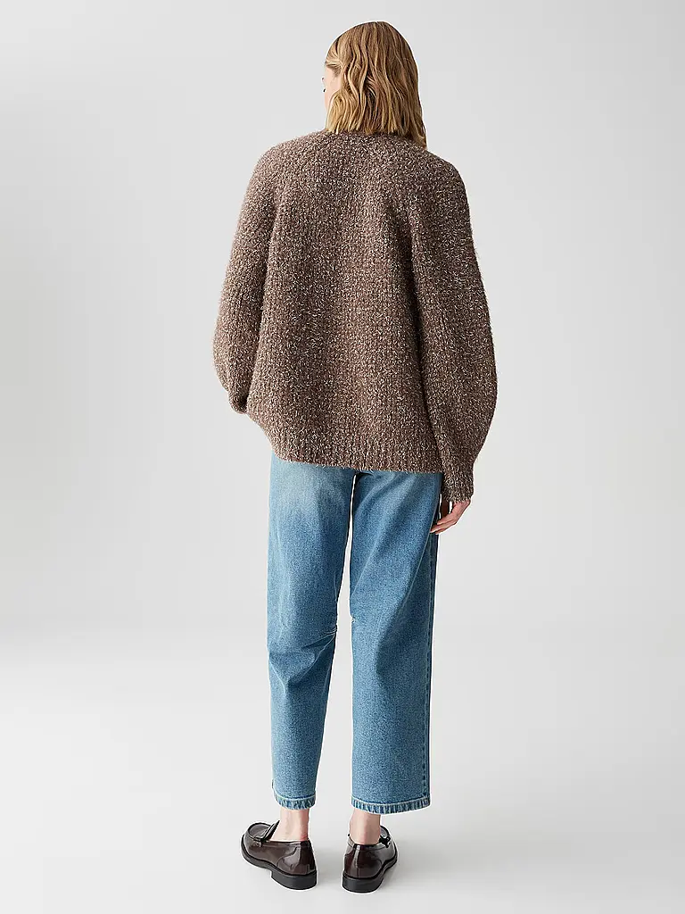 OPUS | Strickjacke DORNIE | braun