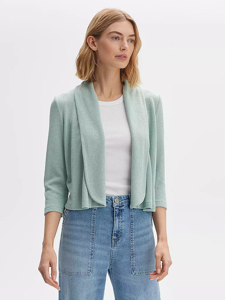 OPUS | Strickjacke SANDRINE BREEZE | mint