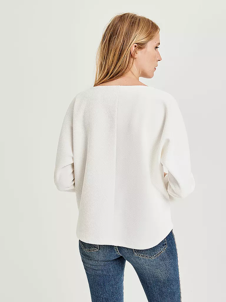 OPUS | Sweater Gufi | weiß