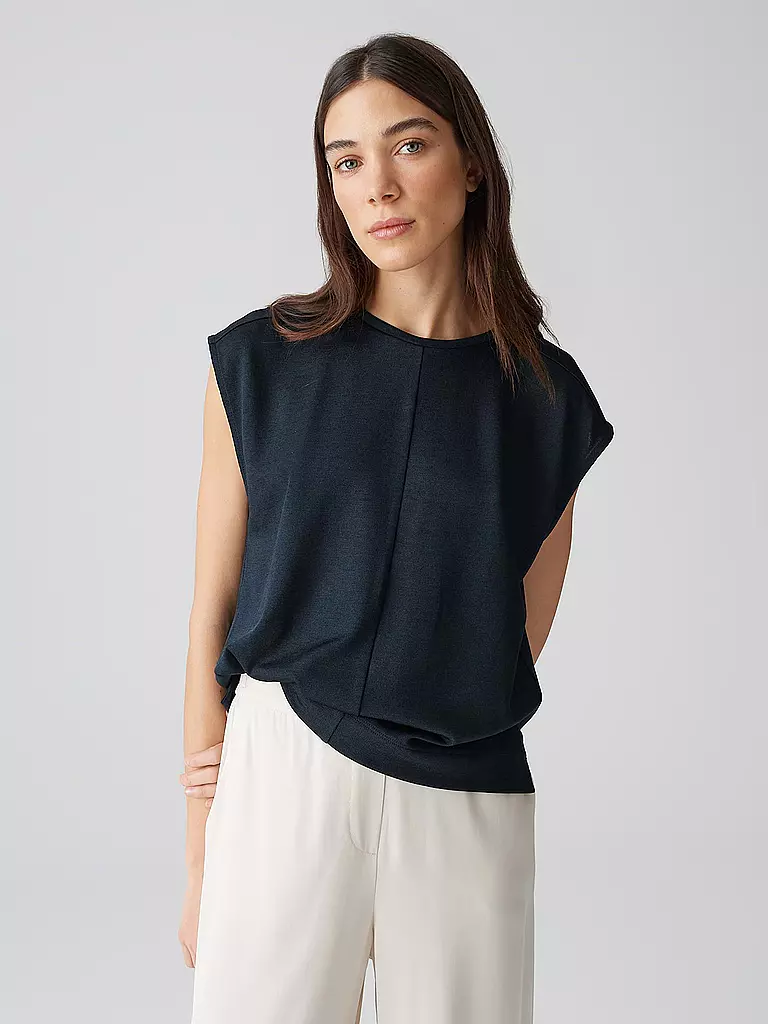 OPUS | Sweater SLUMMI | dunkelblau