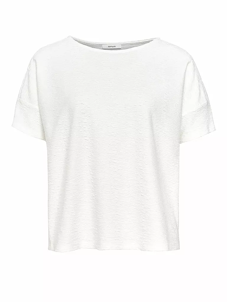 OPUS | T Shirt " Sigrone " | weiß