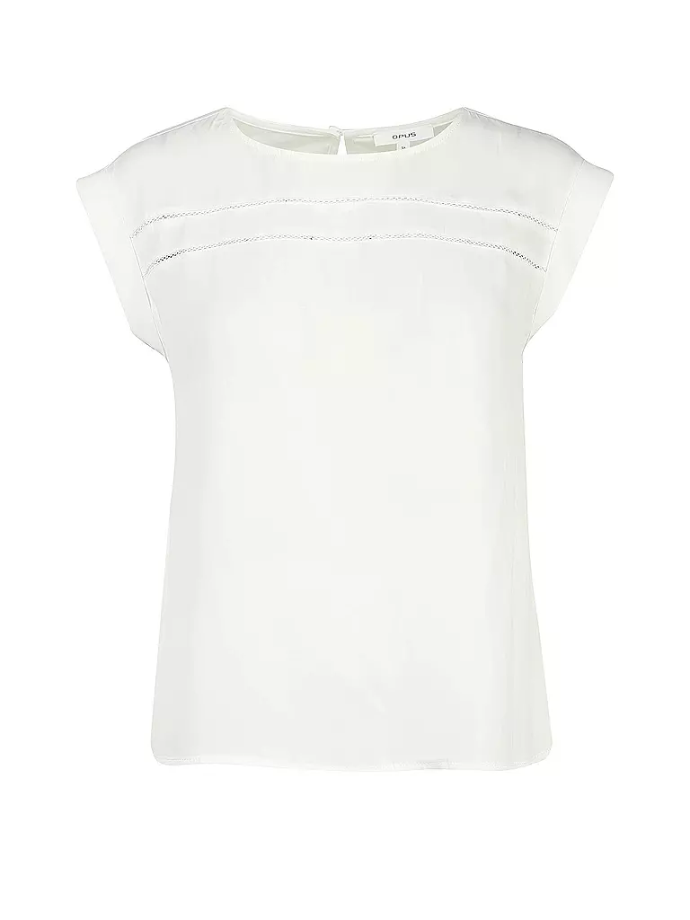 OPUS | T-Shirt "Selisa" | weiß