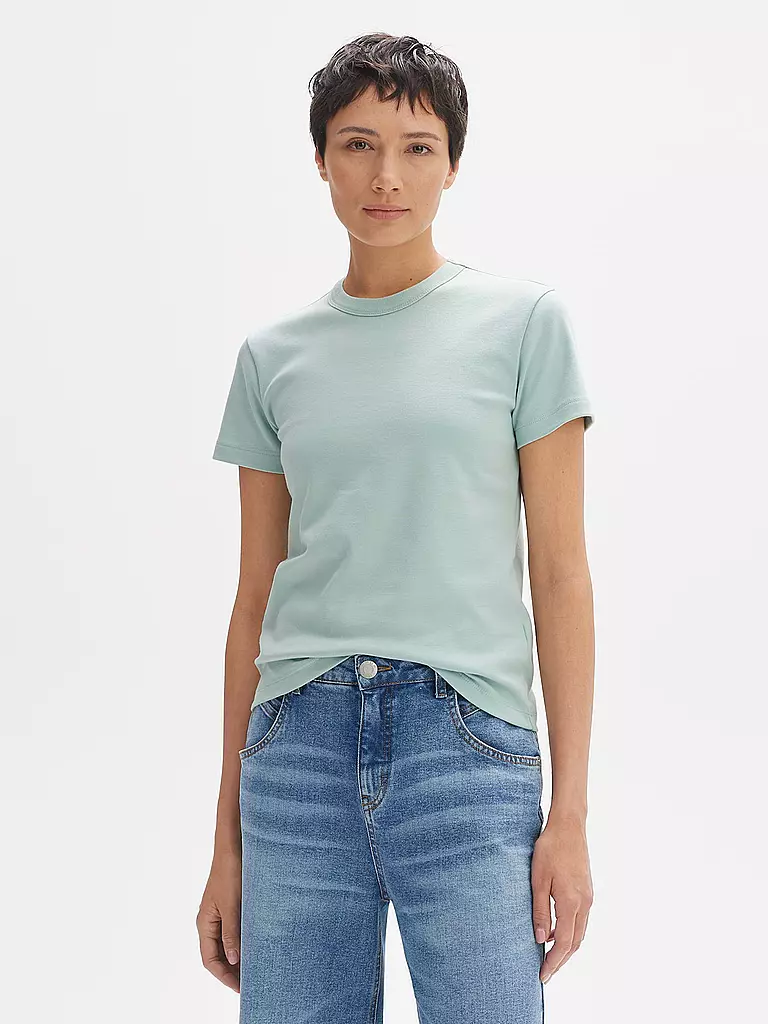 OPUS | T-Shirt SAMUN | mint