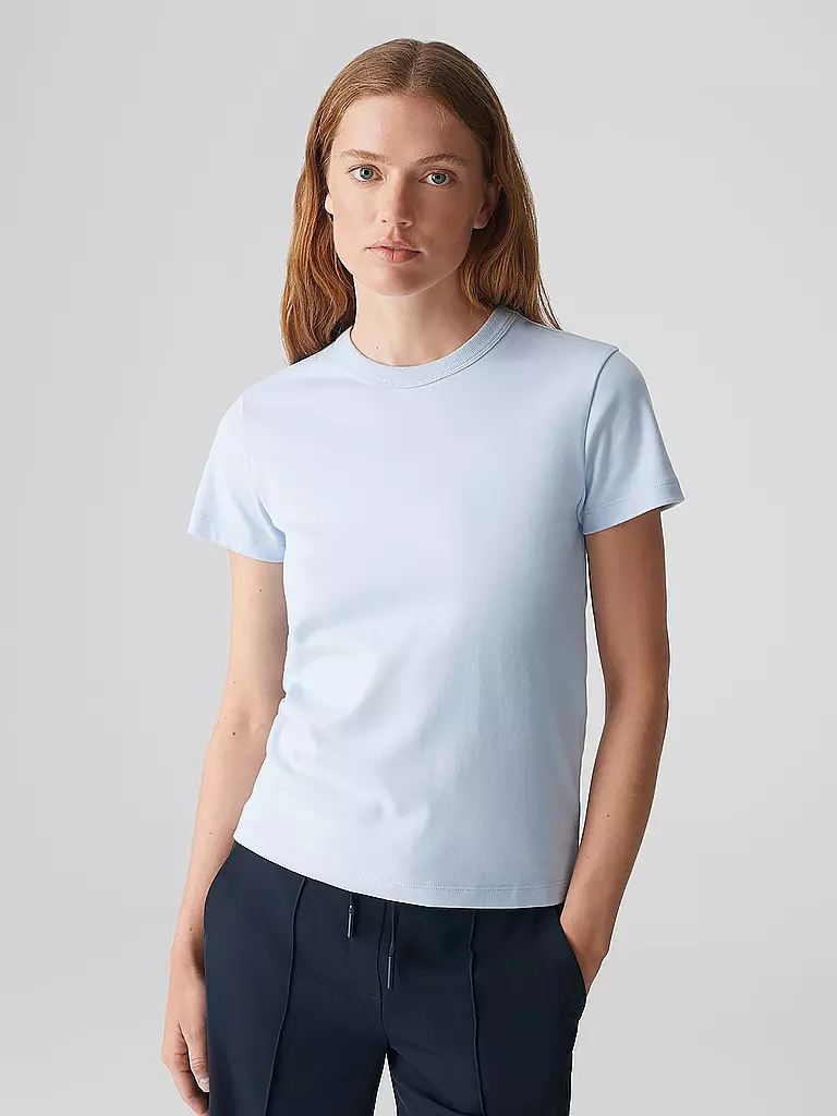 OPUS | T-Shirt SAMUN | hellblau