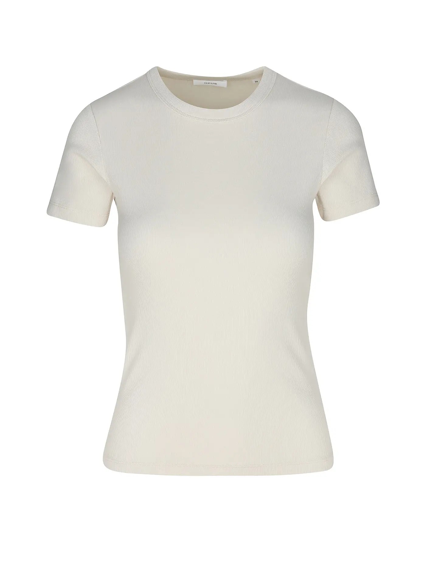 OPUS | T-Shirt SAMUNA | creme