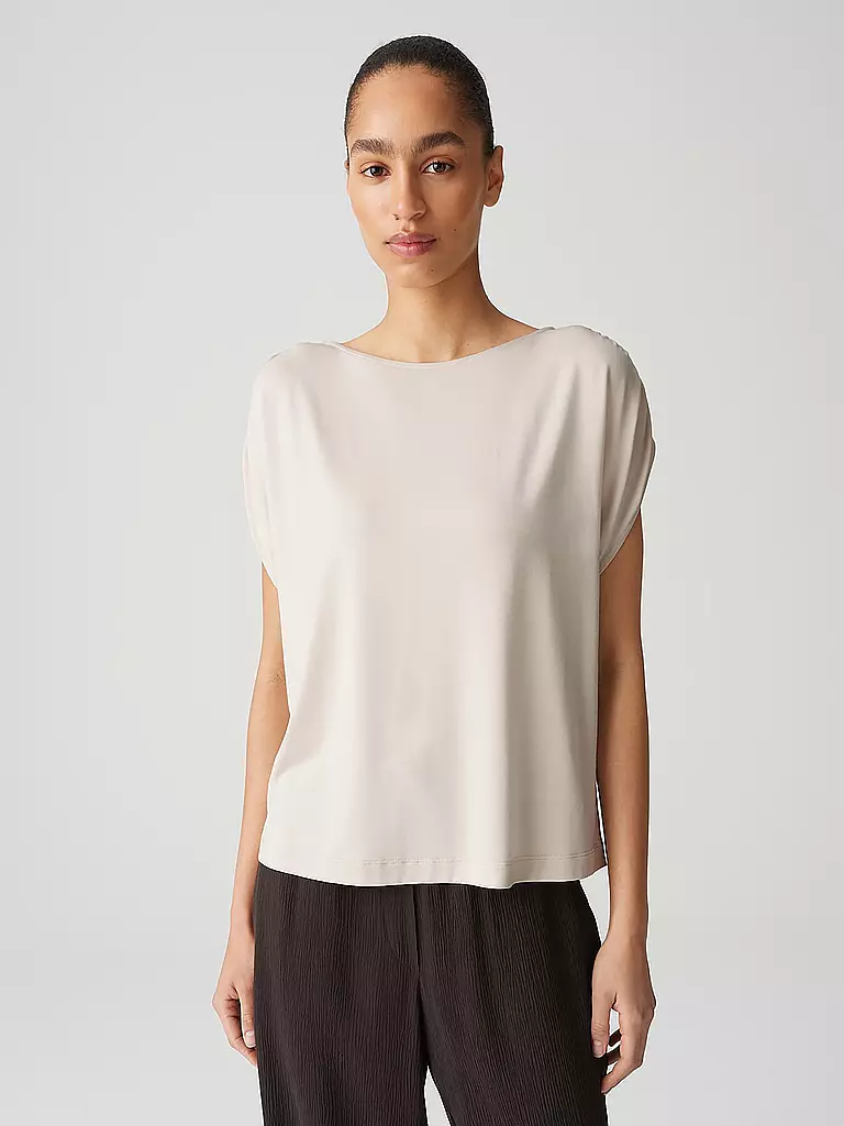 OPUS | T-Shirt SANUELA | beige