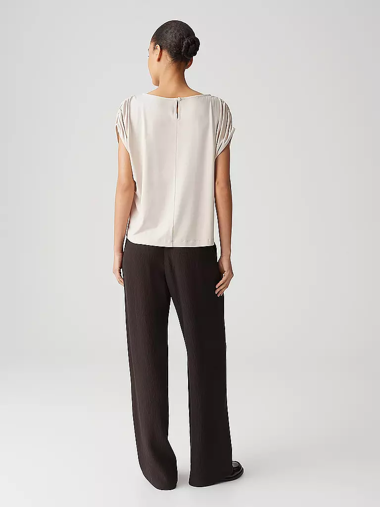 OPUS | T-Shirt SANUELA | beige