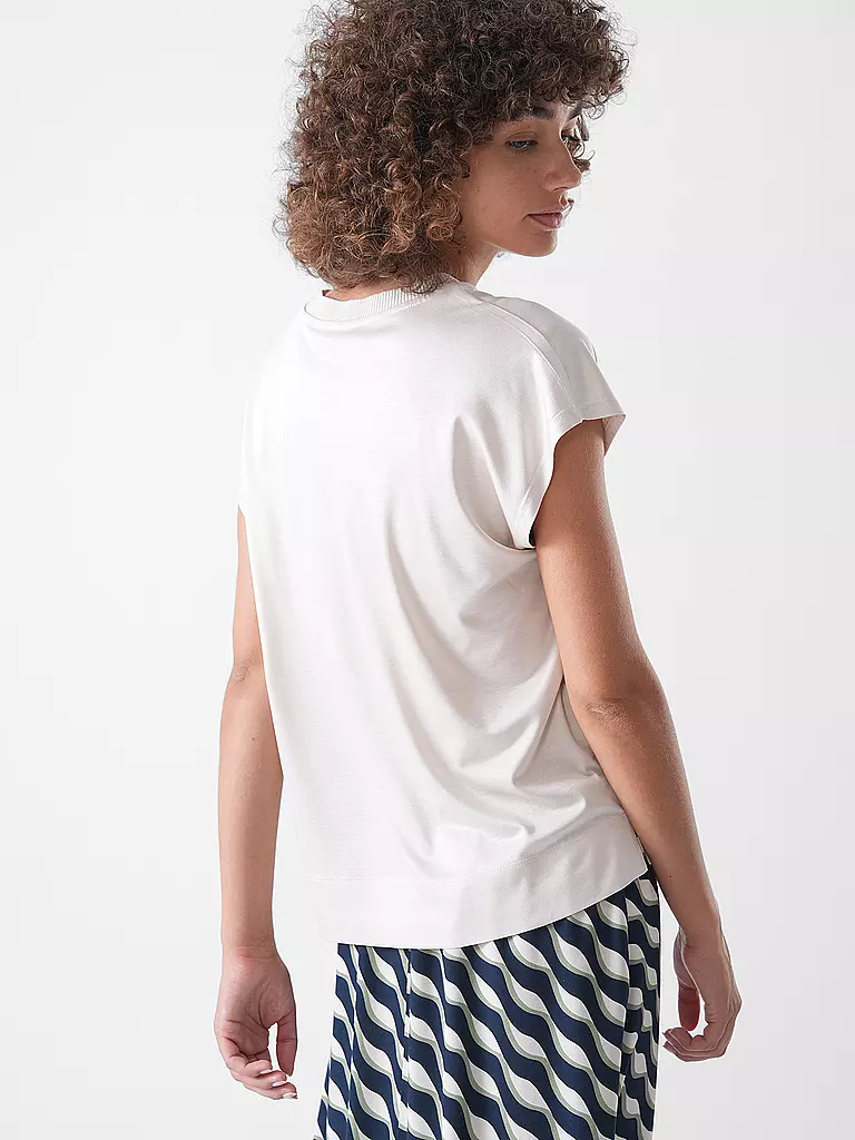 OPUS | T-Shirt SAVILCHEN | schwarz