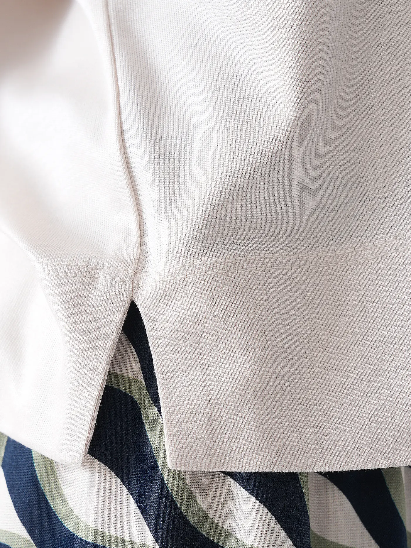 OPUS | T-Shirt SAVILCHEN | beige