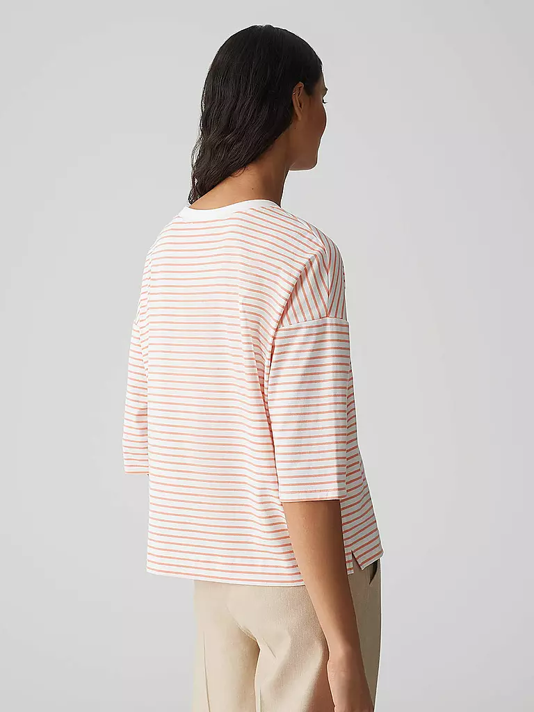 OPUS | T-Shirt SEIFEN PREPPY | dunkelblau