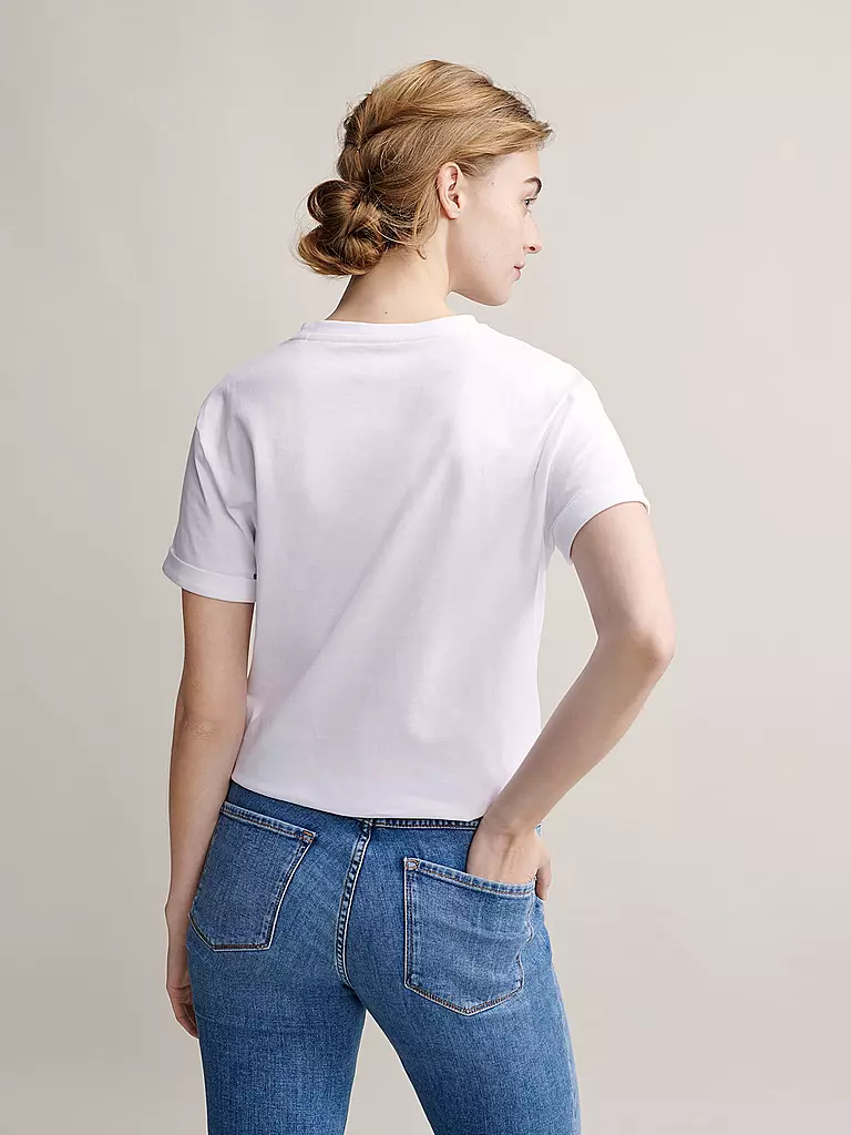OPUS | T-Shirt SERZ | hellblau