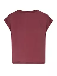 OPUS | T-Shirt SILKISI | dunkelrot