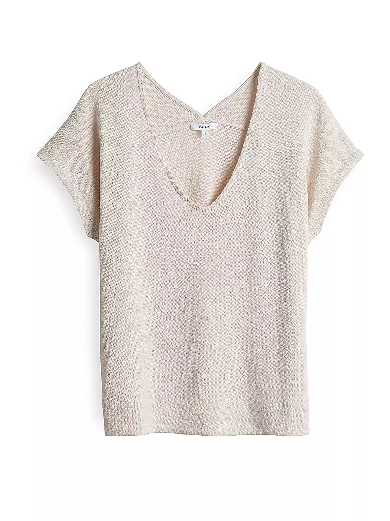 OPUS | T-Shirt SIRUKUS  | creme
