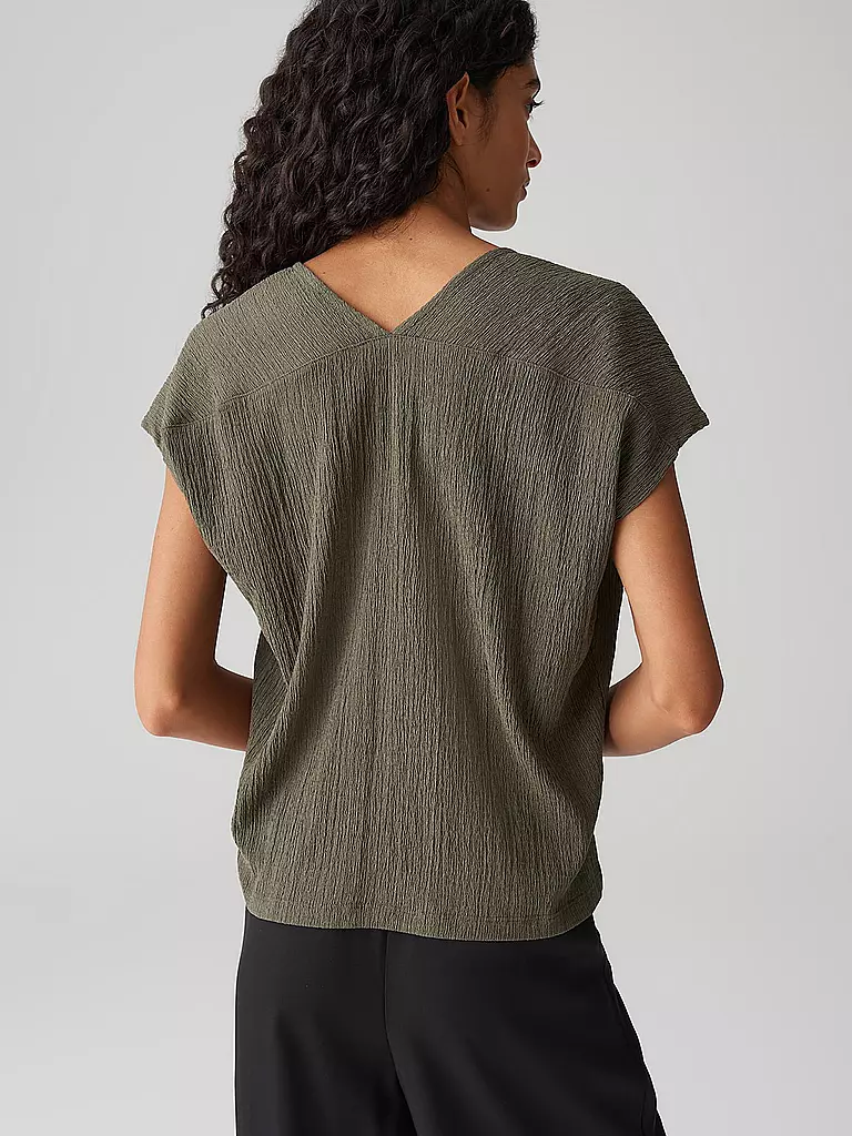 OPUS | T-Shirt SIRUKUS STRUCTURE | schwarz