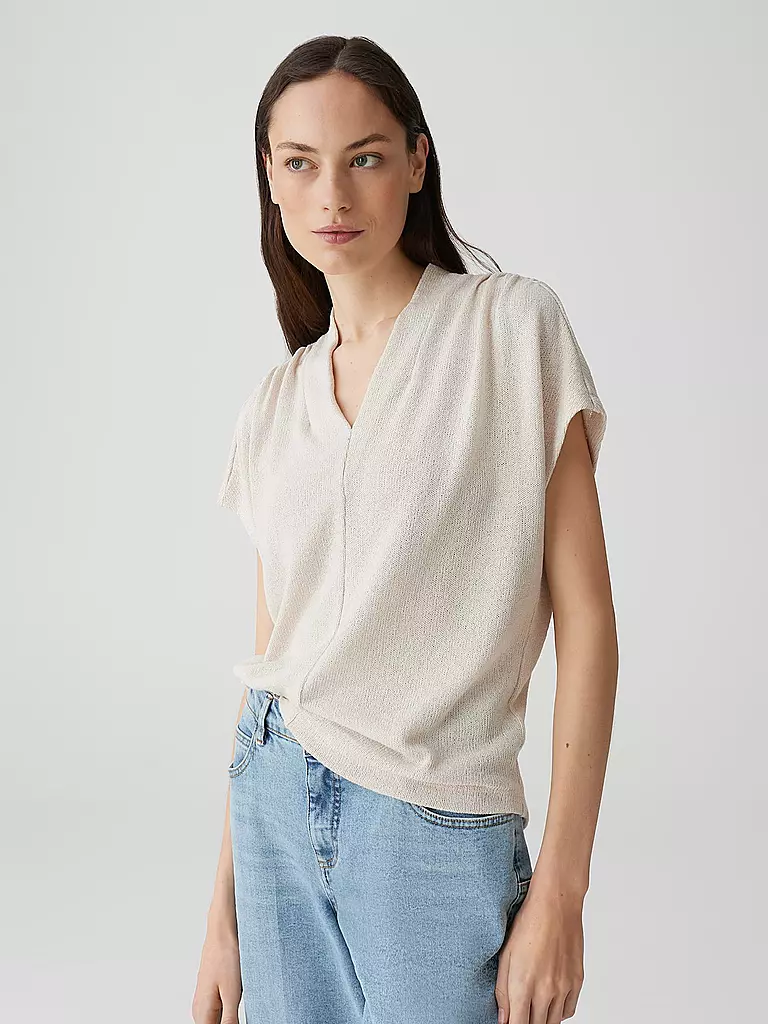 OPUS | T-Shirt SOFRANKA | creme