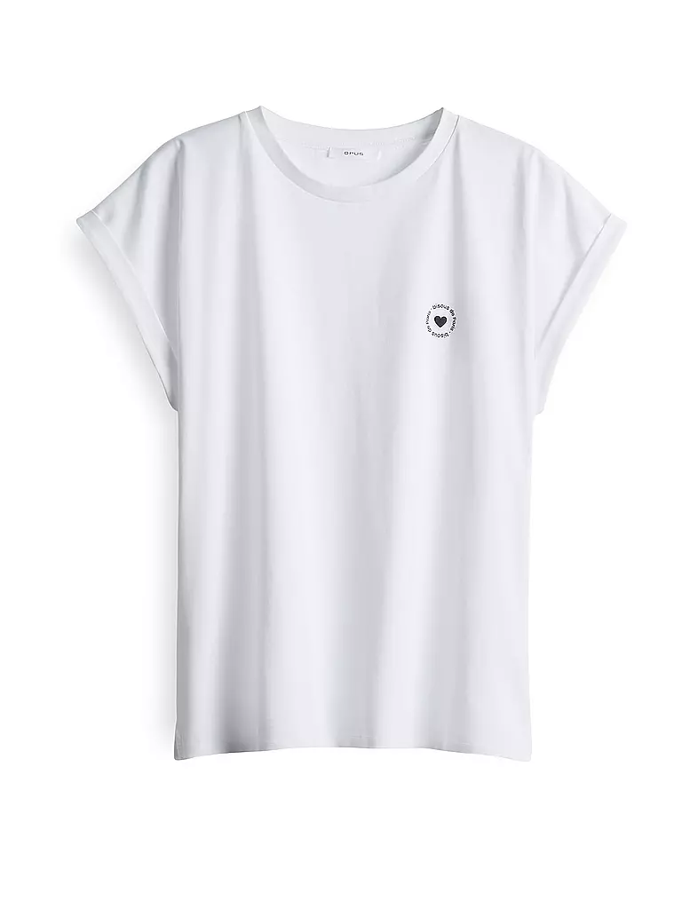 OPUS | T-Shirt SPARIS | weiss