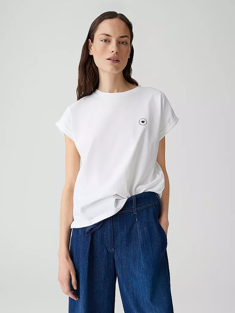 OPUS | T-Shirt SPARIS | weiss