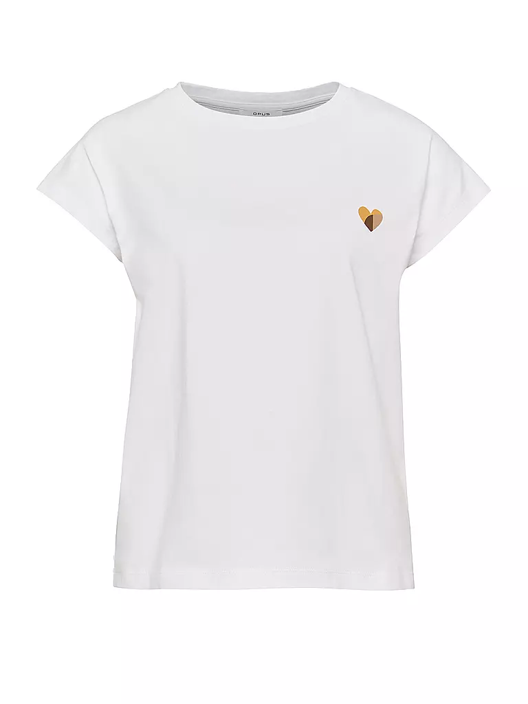 OPUS | T-Shirt Sulaki | weiß