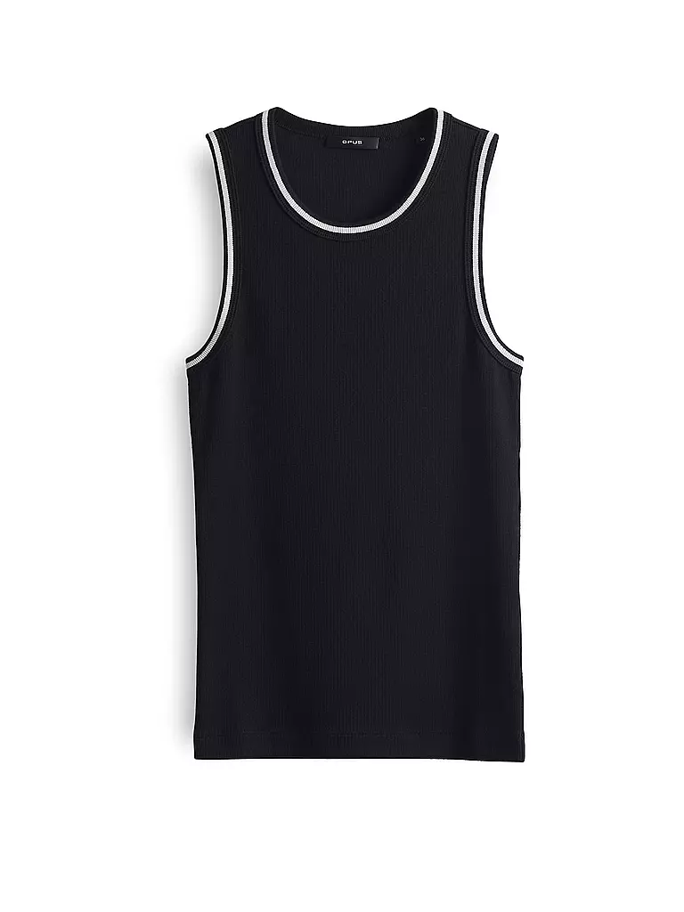 OPUS | Top ILESSO PREPPY | schwarz