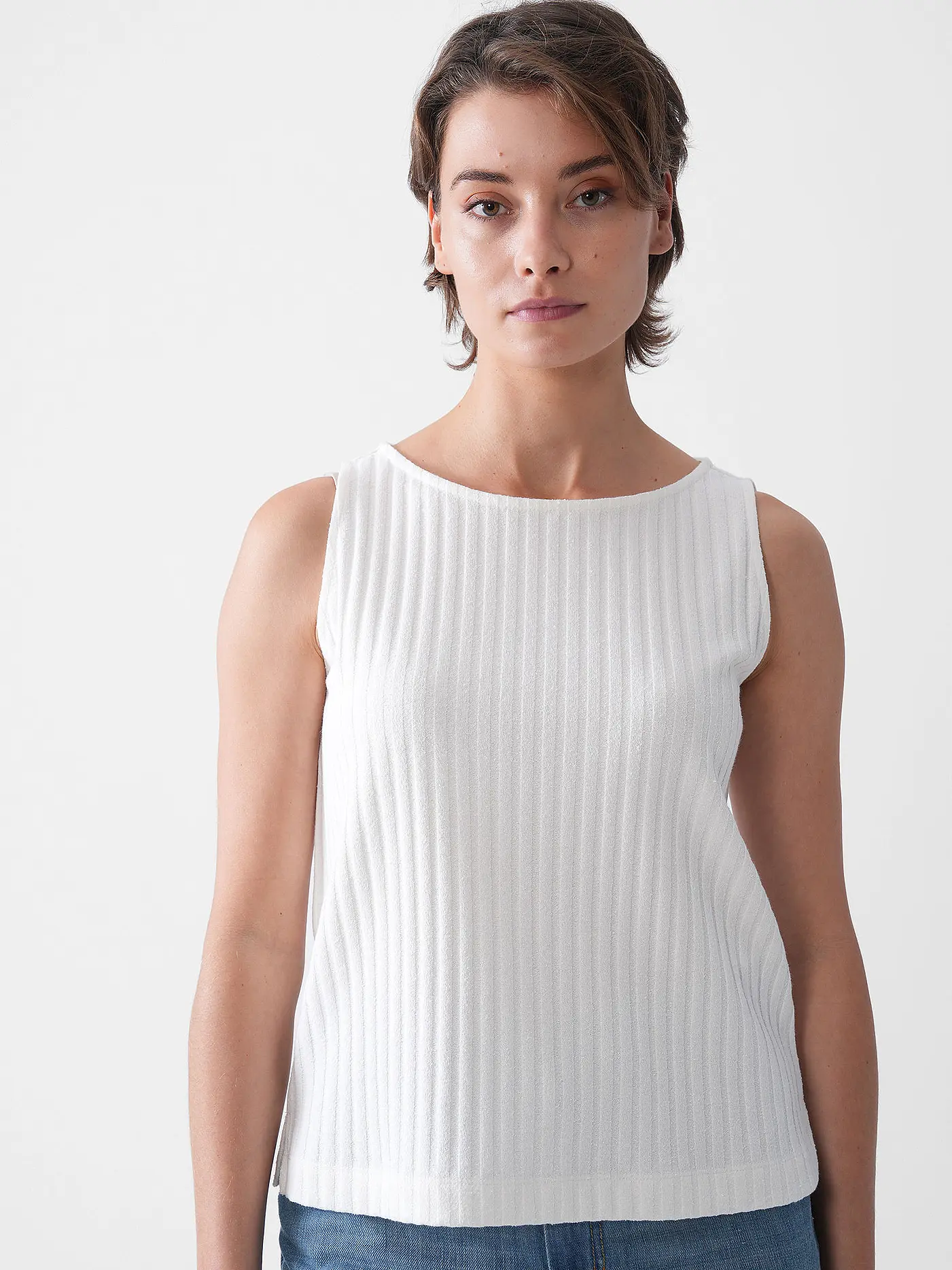 OPUS | Top IPOMA SLIT | creme