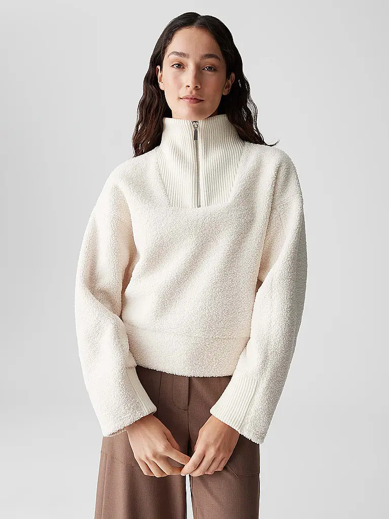 OPUS | Troyer Pullover GICK | creme