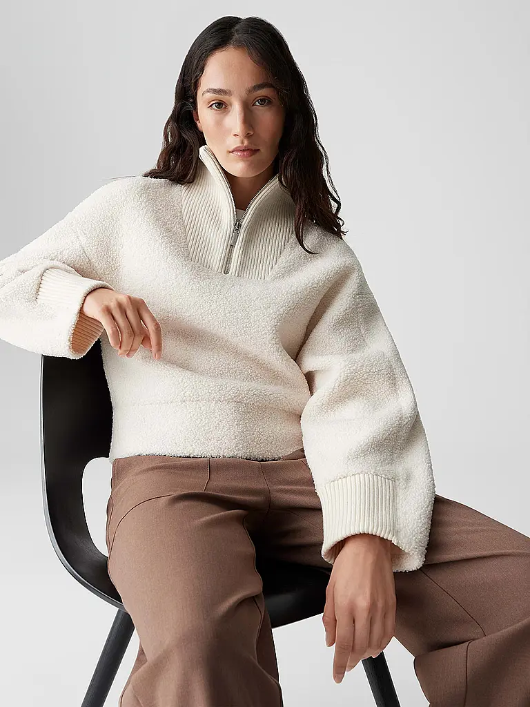 OPUS | Troyer Pullover GICK | creme